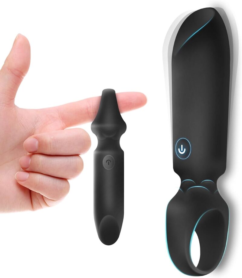 Bullet Vibrator Adult Toys - Female Sex Toys with 10 Vibration Modes, Lipstick Mini Vibrator for G Spot Clitoral Stimulation, Discreet Portable for Travel, Adult Sex Toys & Games for Women