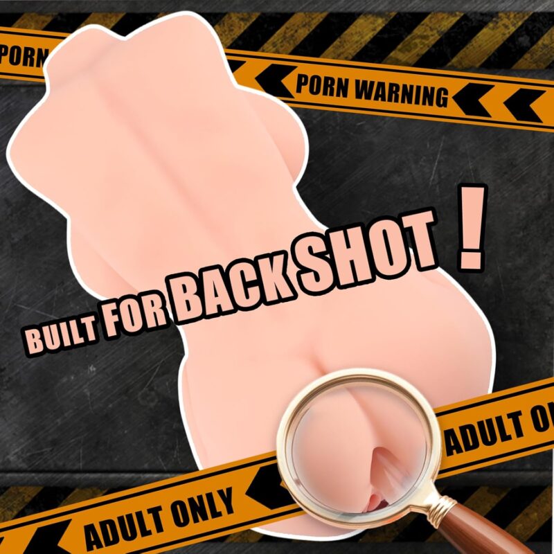 Sex Doll Male Sex Toys with Big Boobs, Realistic Male Masturbator Adult Sex Toy for Vagina Anal Breast Play, 4Lb Down-Sized Love Doll for Men Masturbation - Image 2